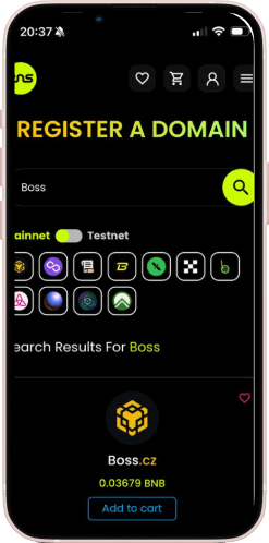 ZNS Connect NFC-enabled smart card linked to Web3 profile